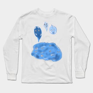 Water Drops Meeting Long Sleeve T-Shirt